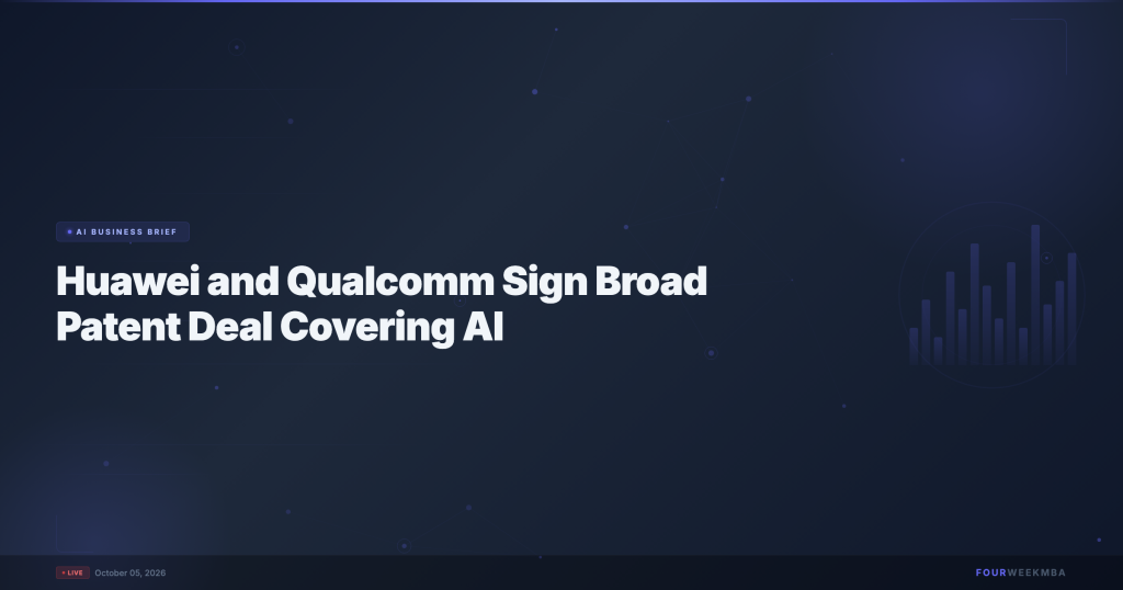 Qualcomm-Huawei Patent Deal Removes IP Barriers | Sellers Gain Supply Chain Certainty