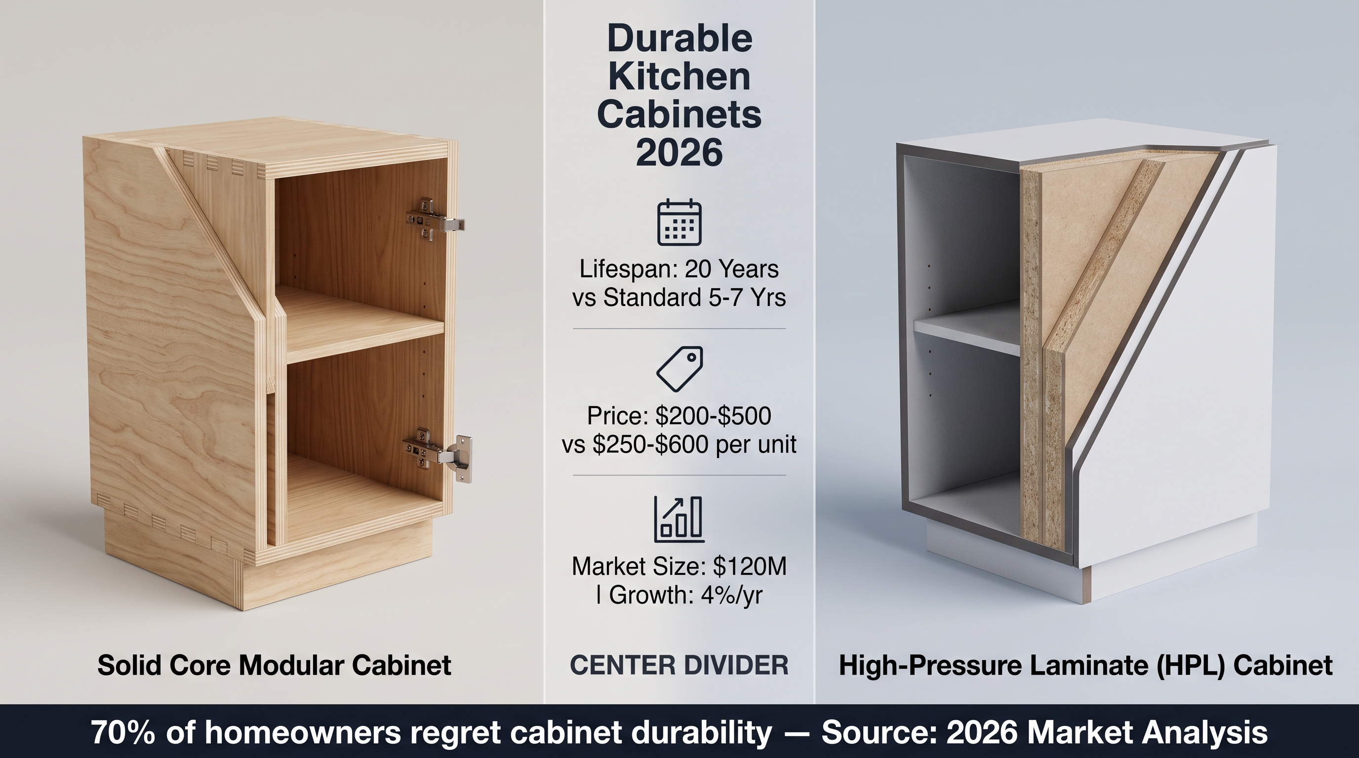 Durable Kitchen Cabinetry: Market Quality Analysis 2026