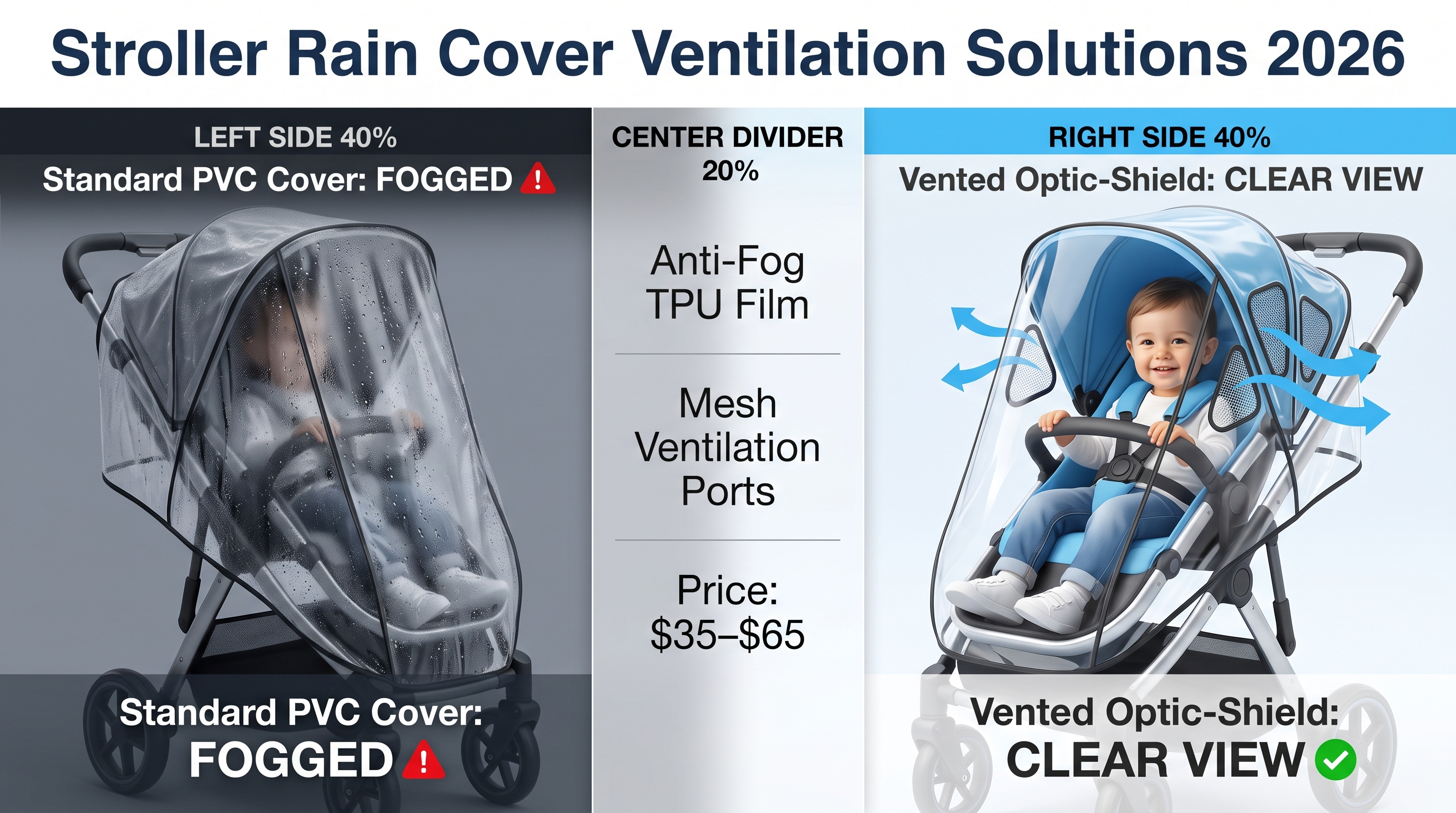 Stroller Rain Covers: Enhancing Ventilation Solutions 2026