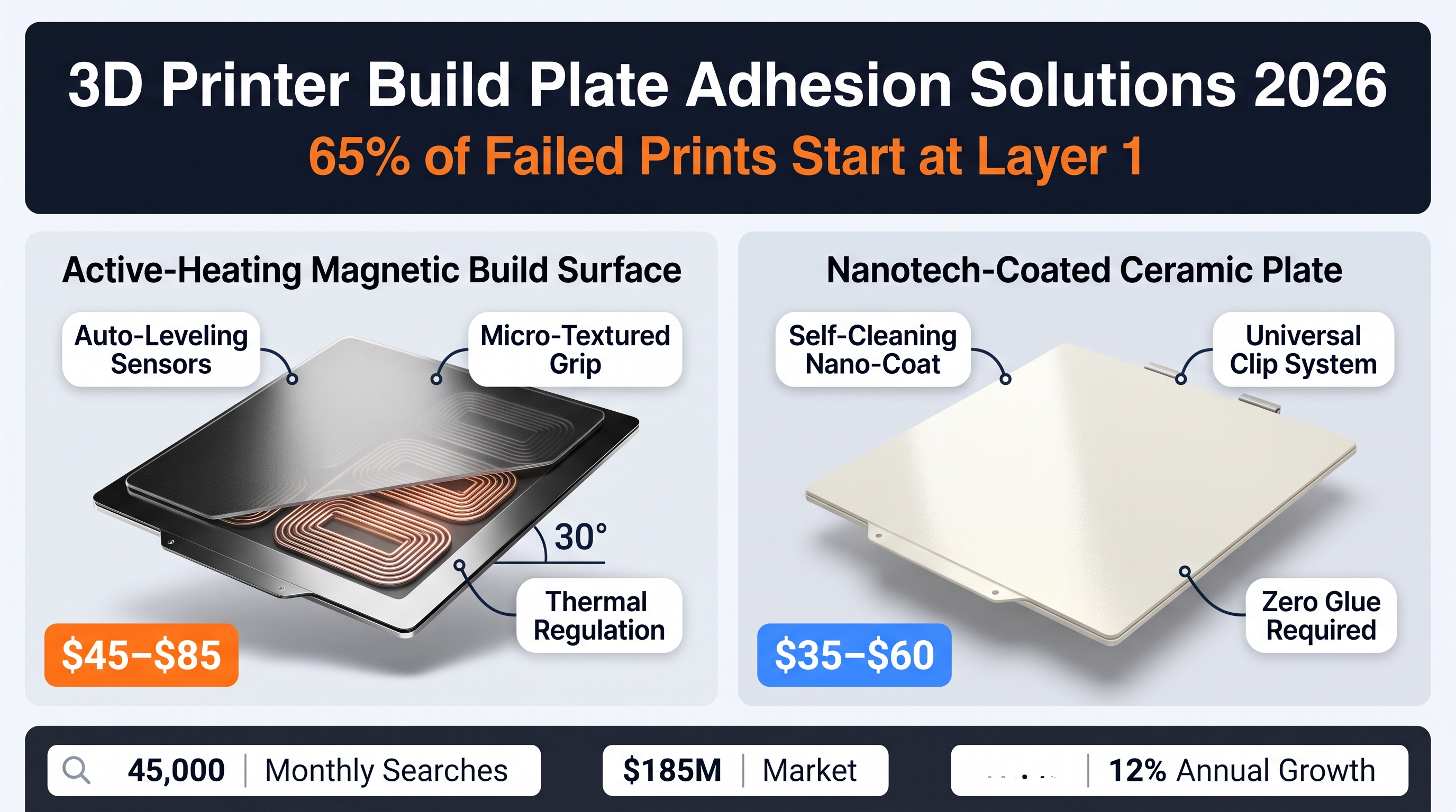 3D Printing Accessories: Build Plate Adhesion Solutions 2026