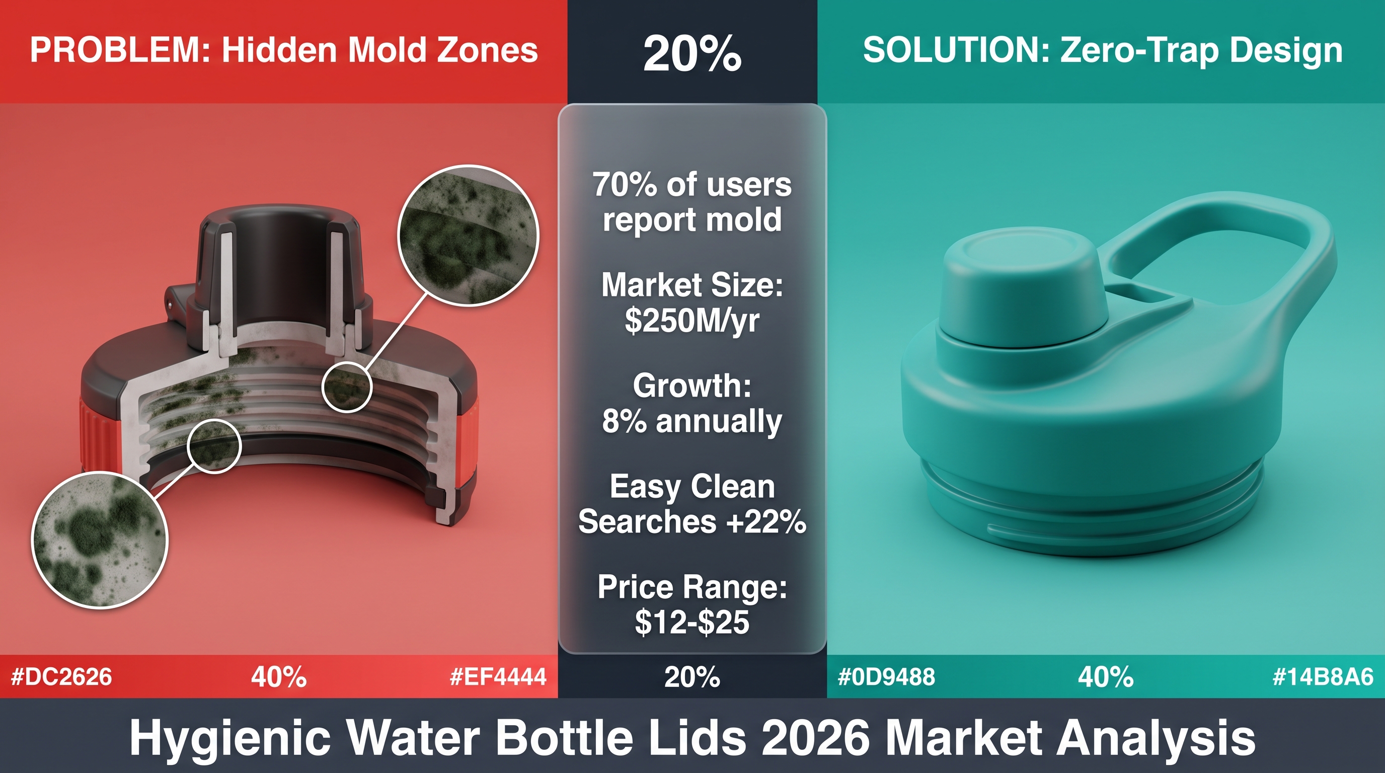 Kitchenware Market: Hygienic Water Bottle Lids 2026 Analysis