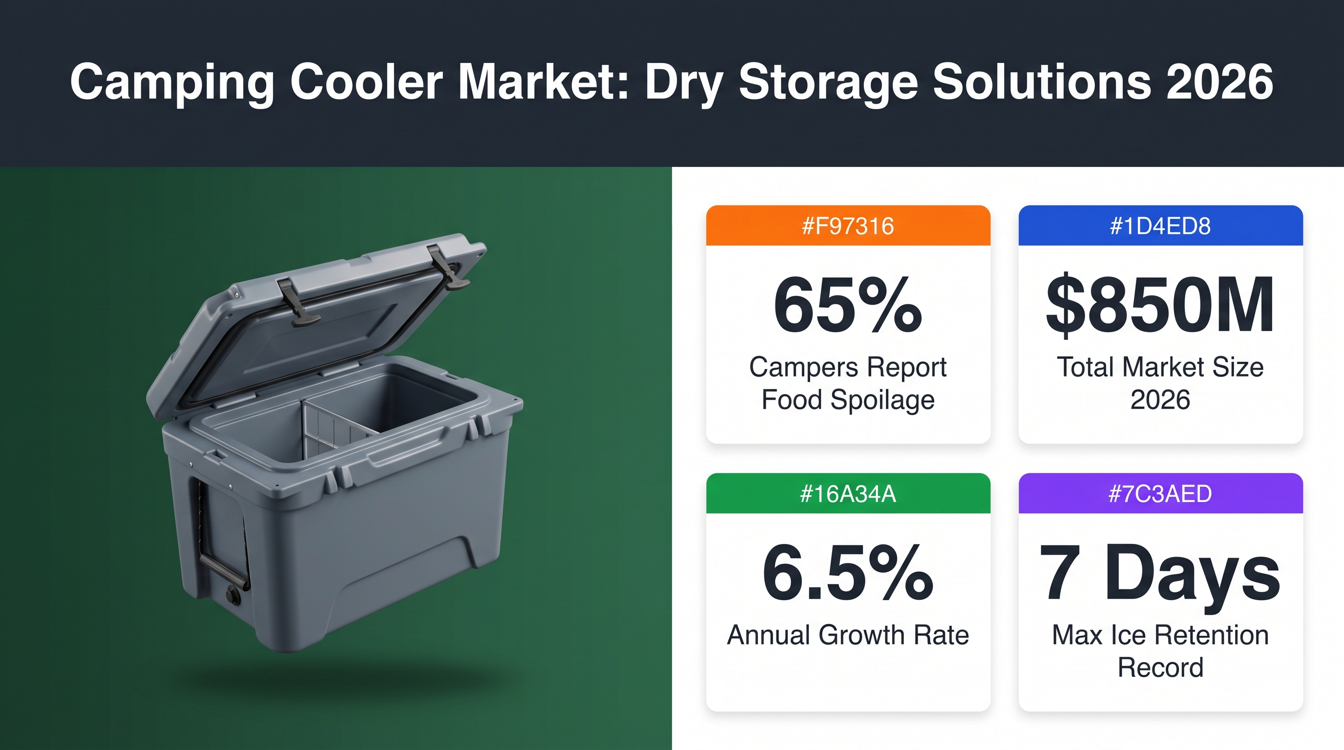 Camping Cooler Market: Dry Storage Solutions 2026 Analysis