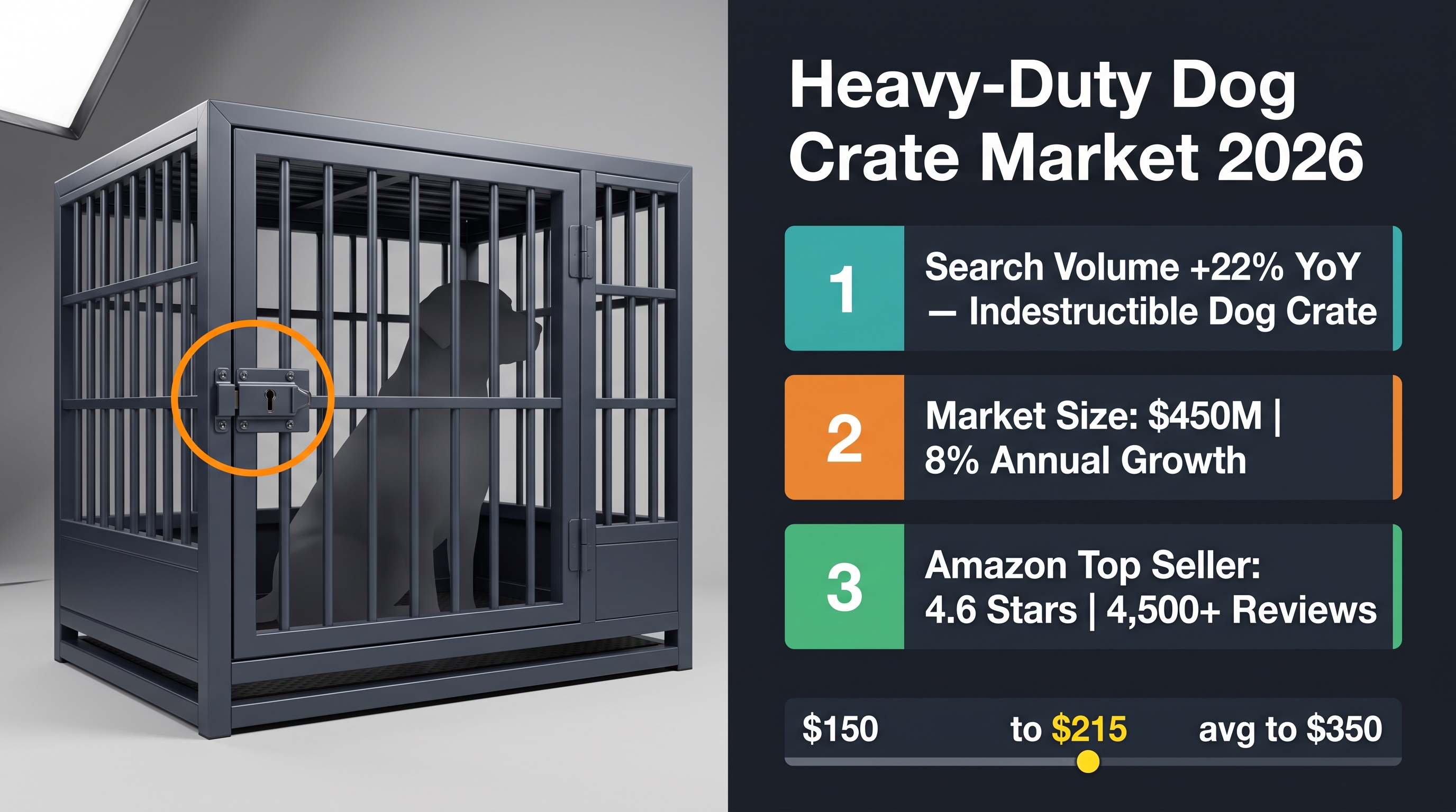 Heavy-Duty Dog Crates: Escape-Proof Solutions 2026 Market Analysis