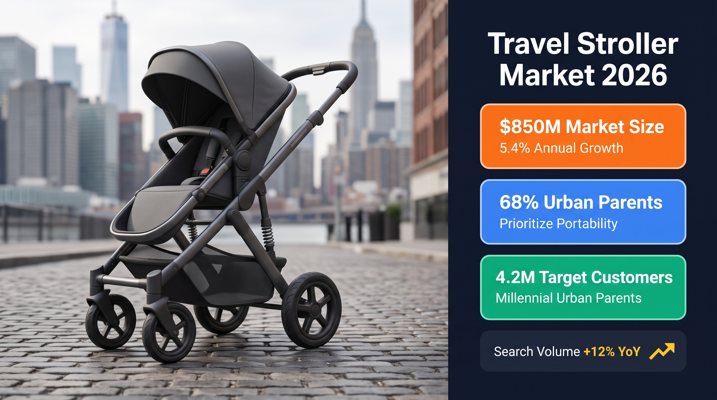 Travel Stroller Market: Urban Navigation Solutions 2026